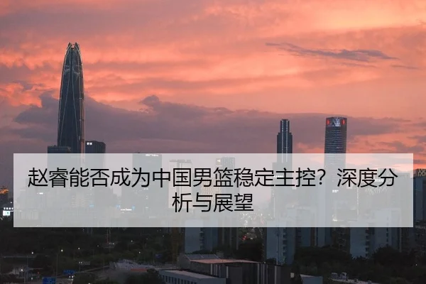 赵睿能否成为中国男篮稳定主控？深度分析与展望